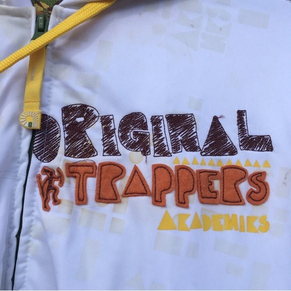 VTG Akademiks Original Trappers Urban Street Wear Zip Up Hoodie Men’s Size 2XL - Picture 4 of 10